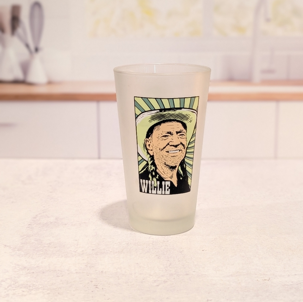 Willie Nelson 4/20 Pint Glass